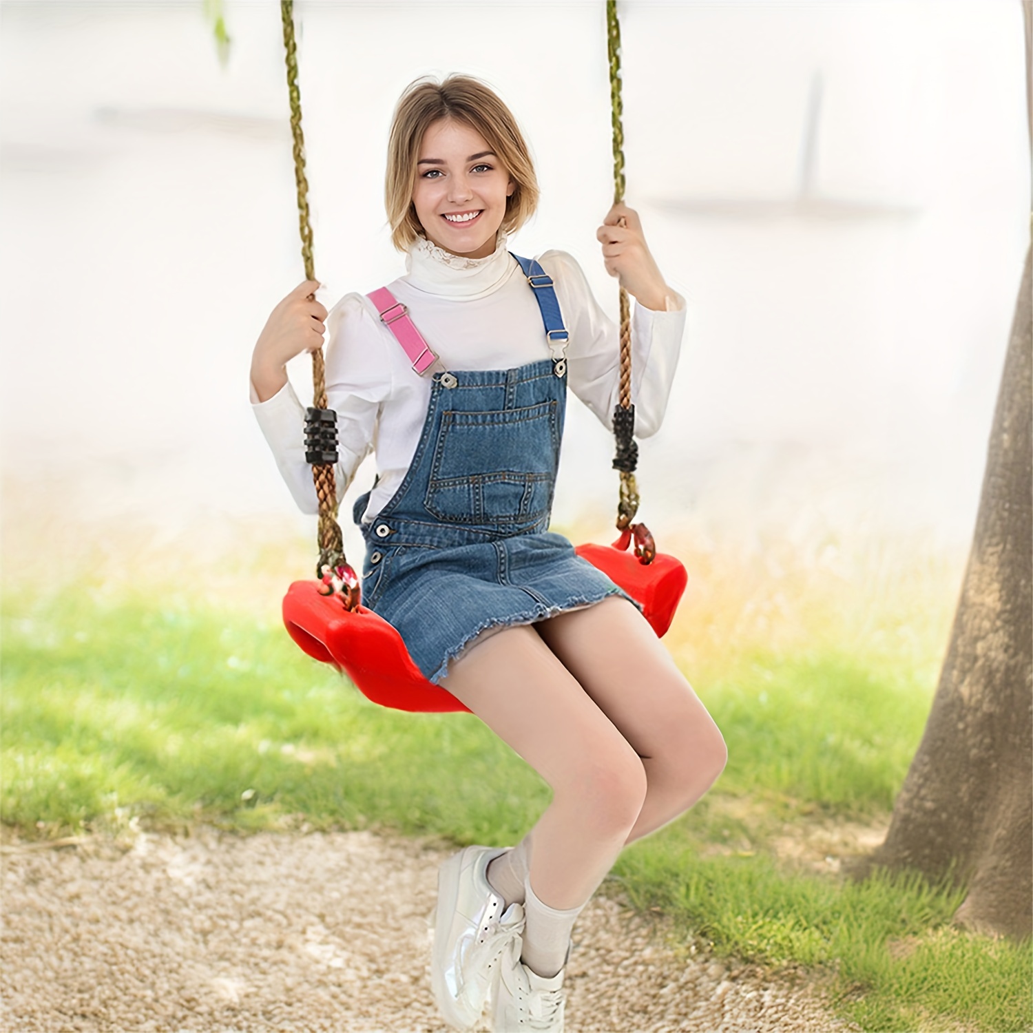 Kids Outdoor Seating - Cadeira de balanço adulto ajustável para