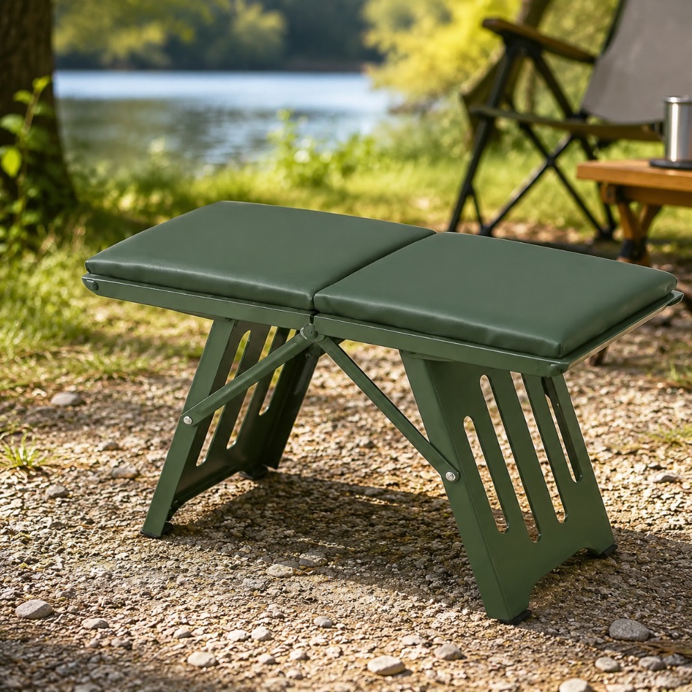 Kids Outdoor Foldable Chair - Banquinho Dobrável Portátil para Camping ao