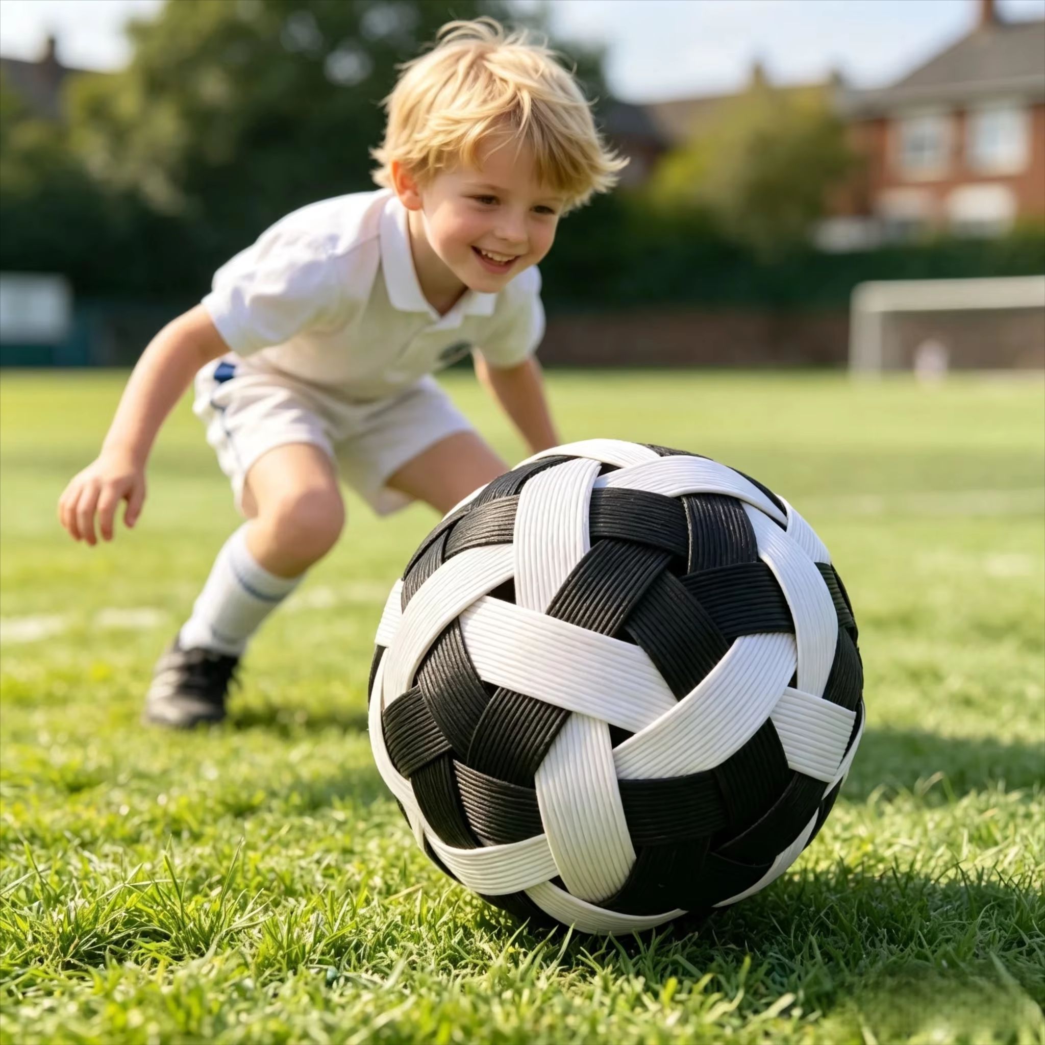 Outdoor Games For Kids - Bola de Sepak Takraw de Rattan