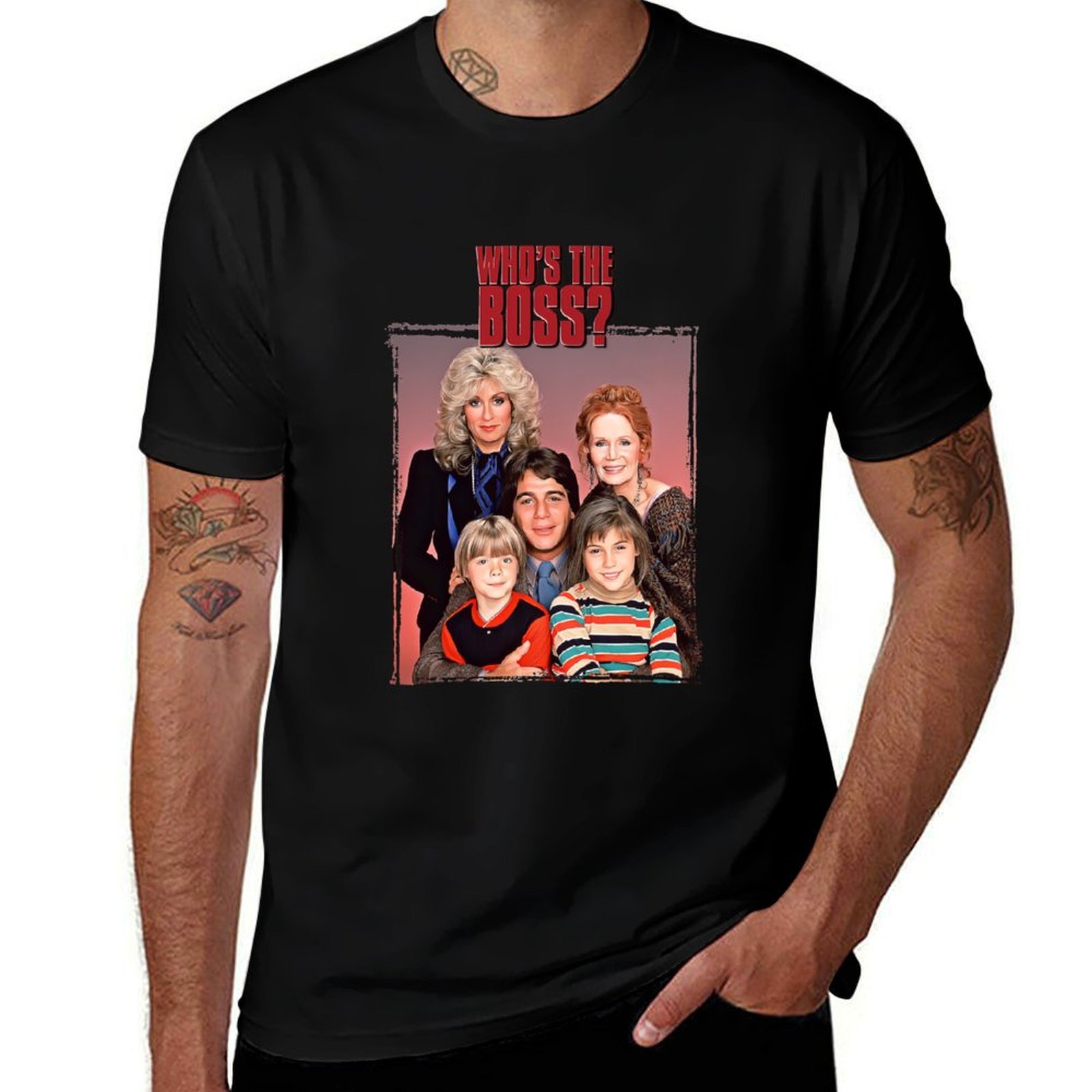 Kids Outdoor Movies - Camiseta Music Kids Who's The Boss