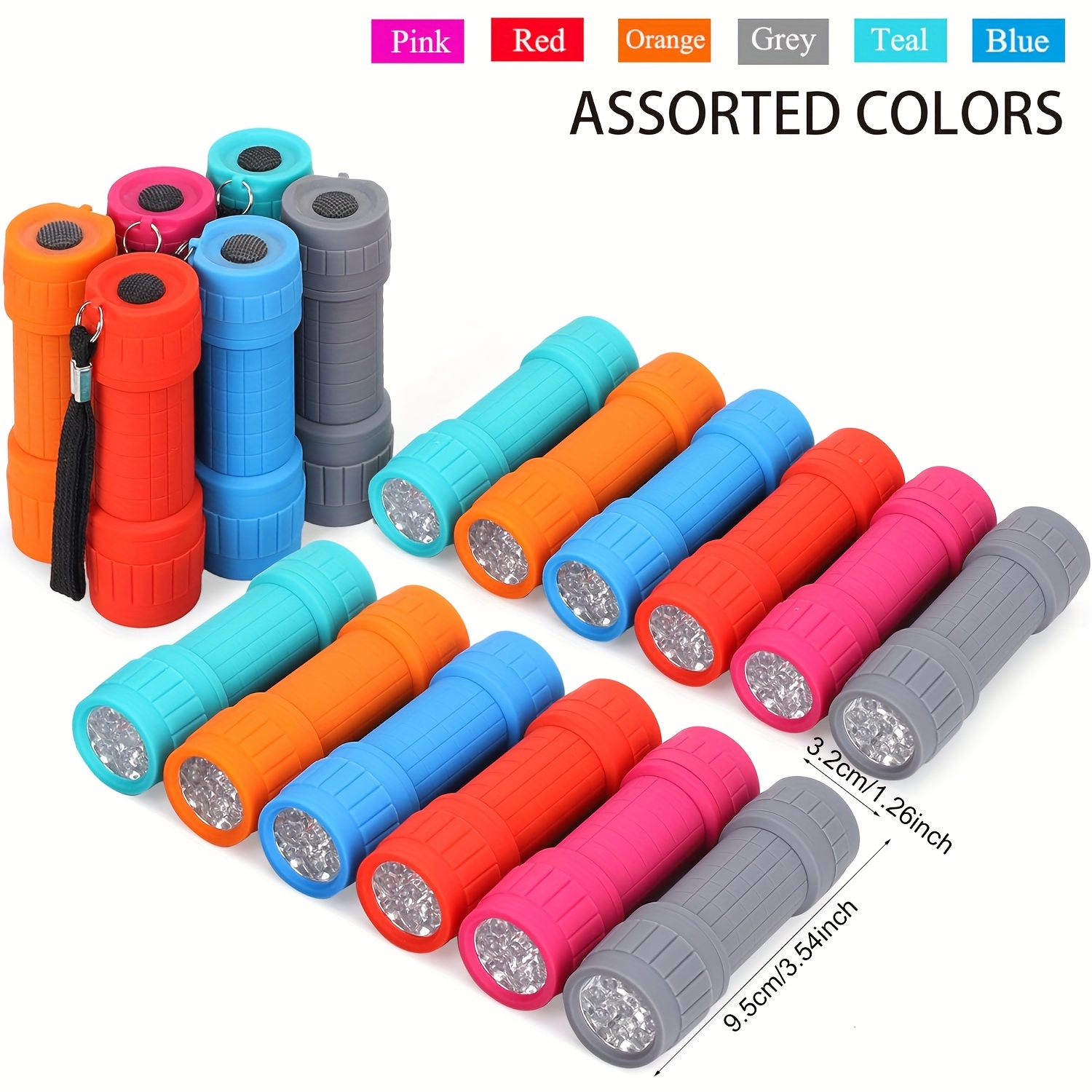 Kids Outdoor Lights - Mini lanterna portátil com nove contas