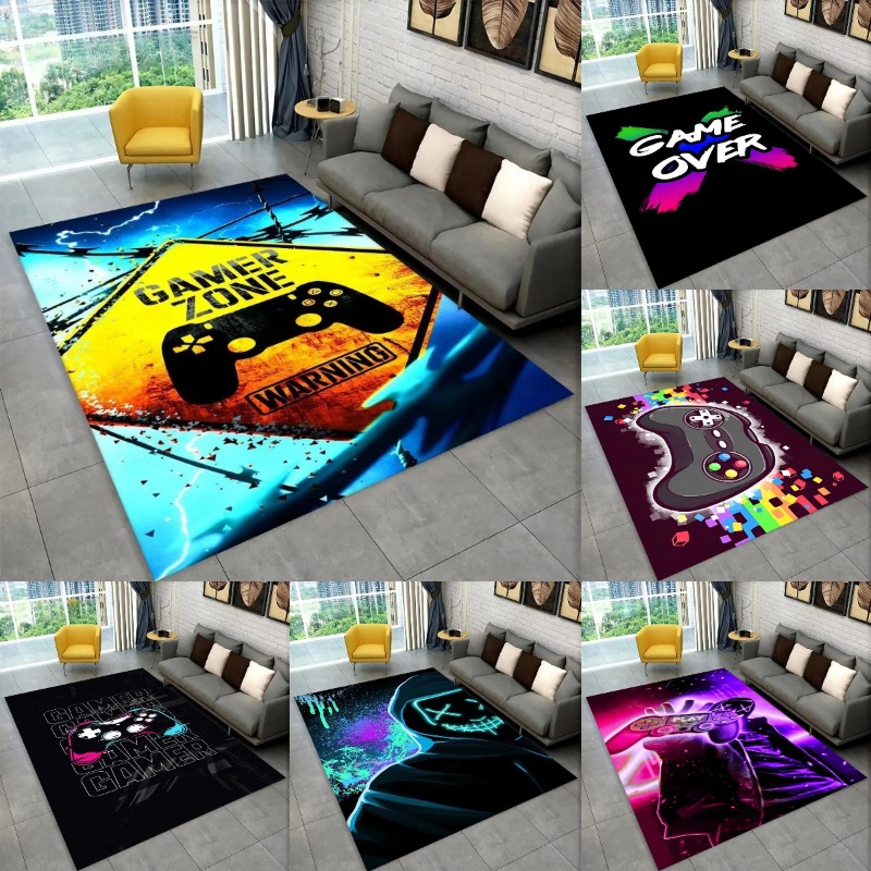 Kids Outdoor Flooring - Tapete Grande 3D de Desenho Animado
