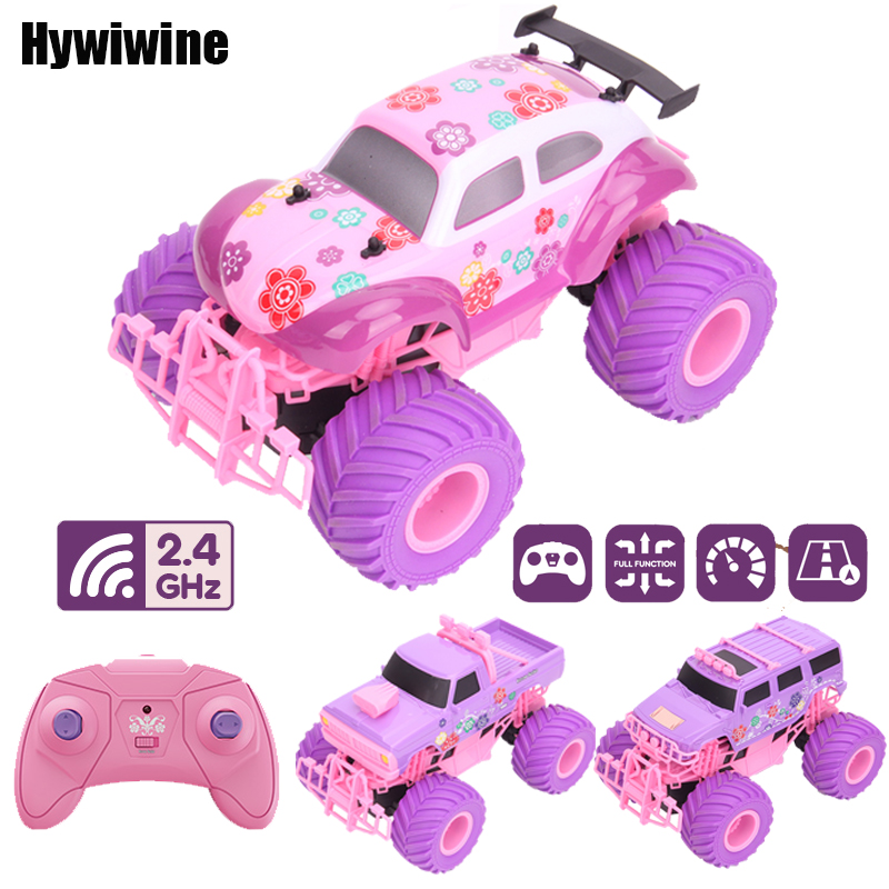 Ride On Toy Car - Rosa rc carro de tração elétrica