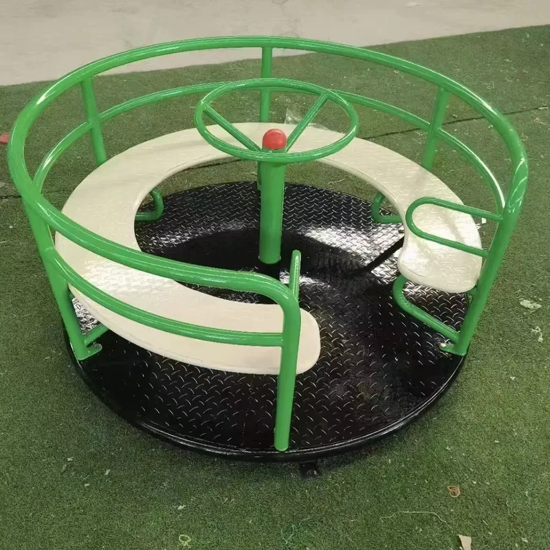 Kids Outdoor Seating - Cadeira Giratória de Metal Durável para