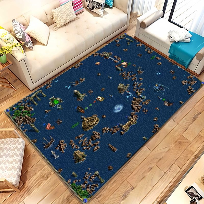 Kids Outdoor Flooring - Tapete Antiderrapante Clássico Heroes of Might