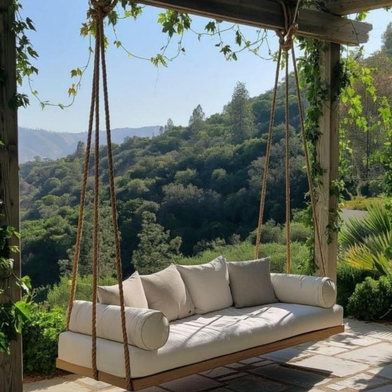 Kids Outdoor Seating - Cadeira Suspensa Personalizável e Impermeável para