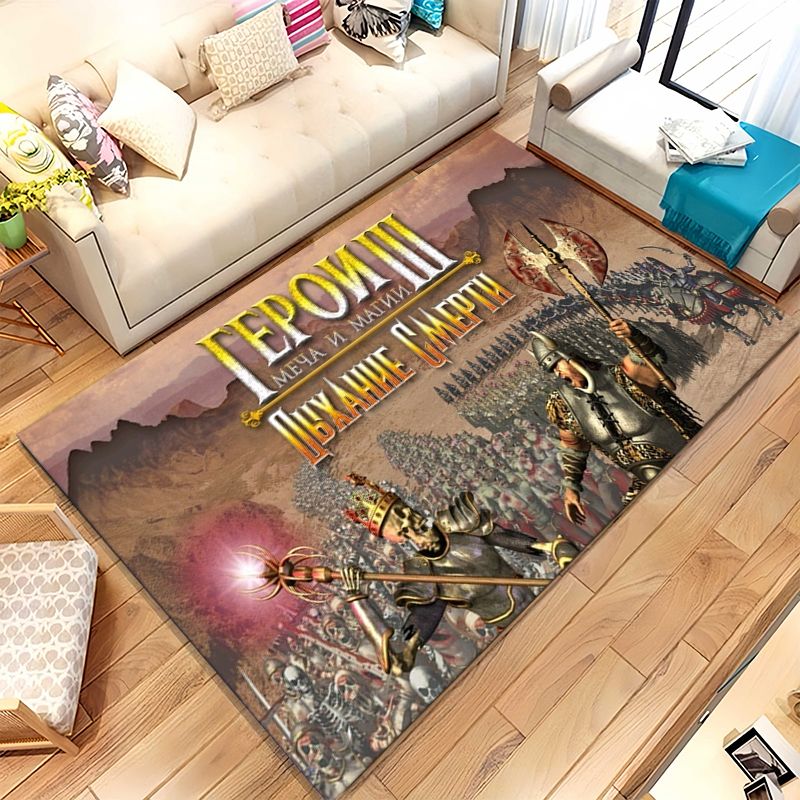 Kids Outdoor Flooring - Tapete Antiderrapante Clássico Heroes of Might