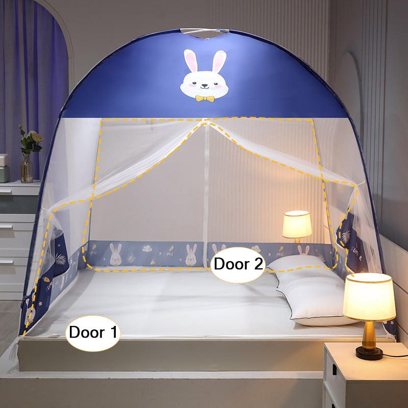 Kids Outdoor Yurt - Mosquiteiro Pop-Up para Cama, Tenda Dobrável
