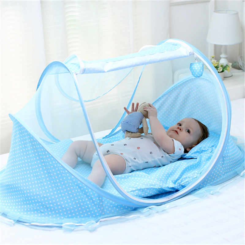 Kids Outdoor Yurt - Rede mosquiteira portátil e dobrável para