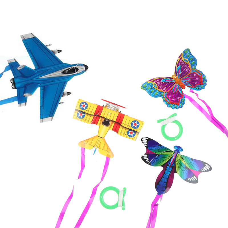 Kite Easy Fly Kids - Kite de bolso colorido para crianças,