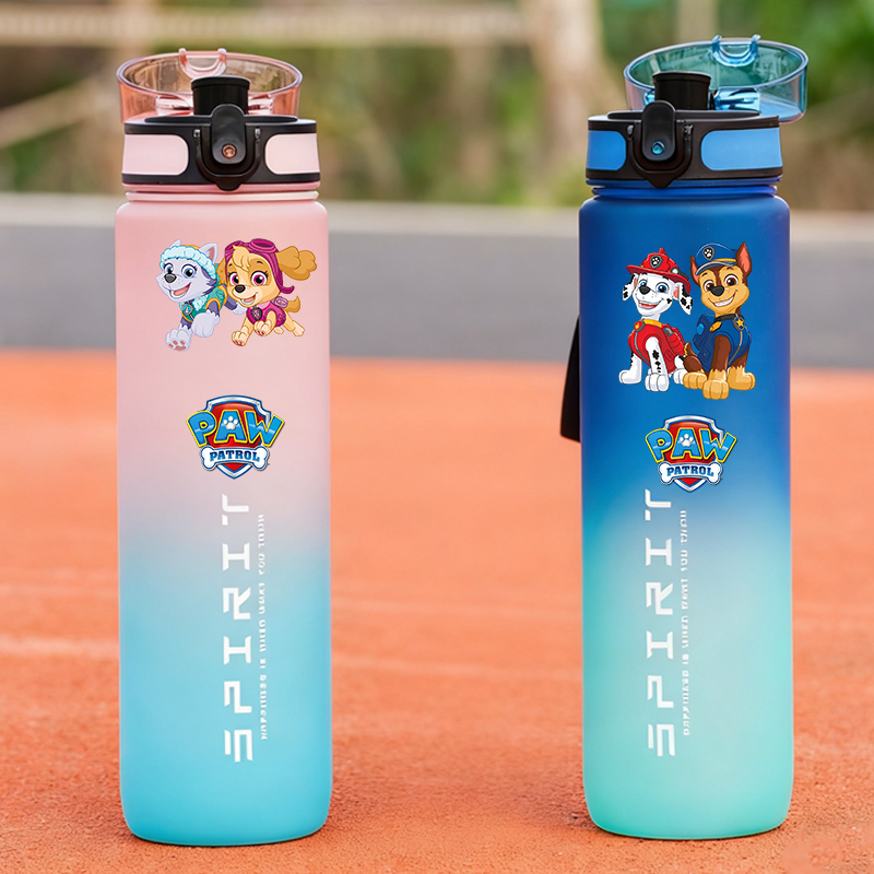 Kids Outdoor Movies - 800ml patrulha pata esportes garrafas de