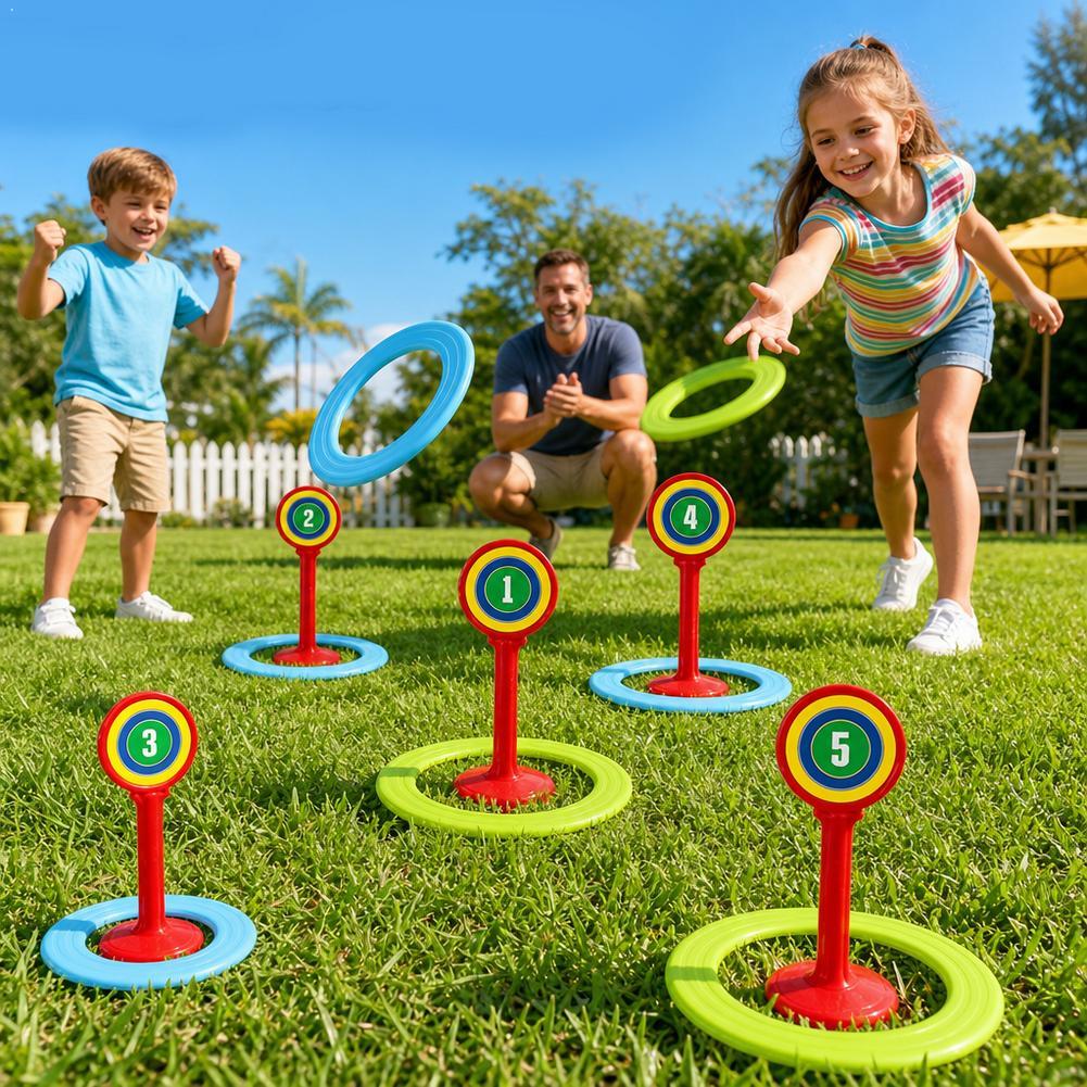 Kids Outdoor Yard - Conjunto de Jogos de Plástico para