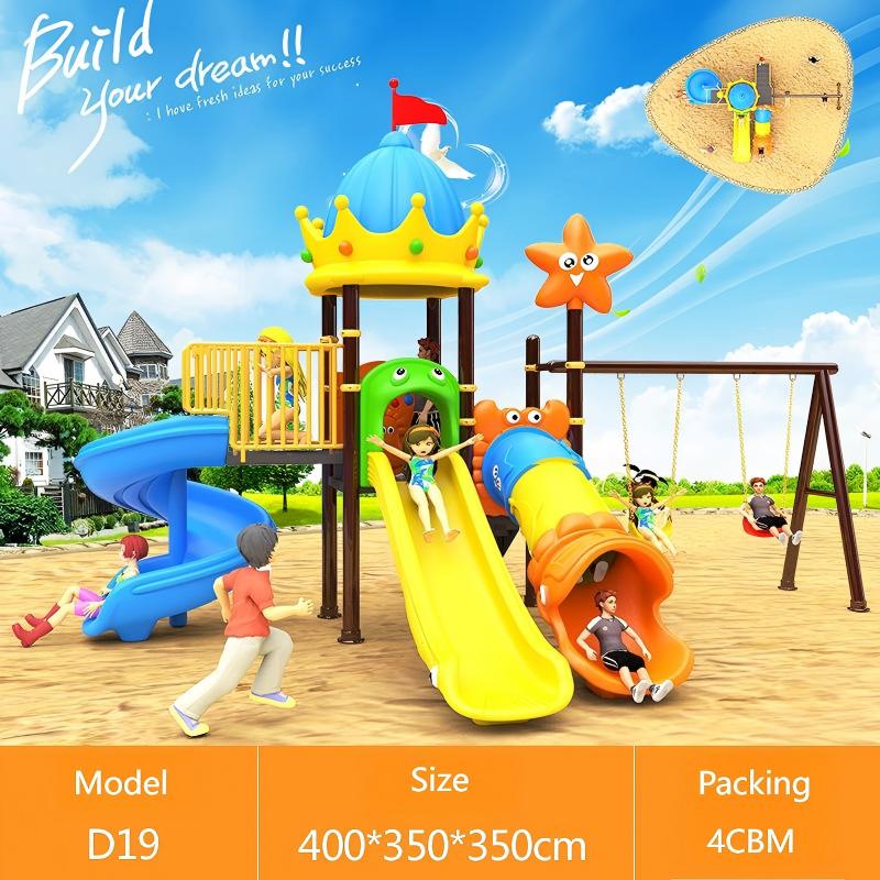 Kids Outdoor Slide Set - Escorregas de Jardim para Crianças Mais