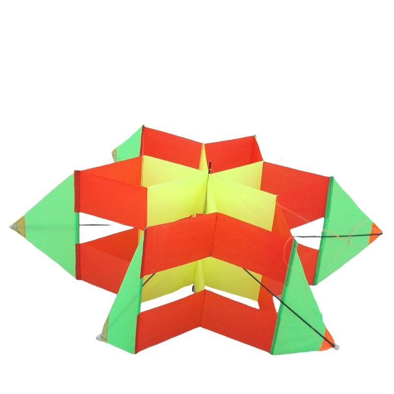 Kite Easy Fly Kids - Pipa estilo flor de ameixa 3D