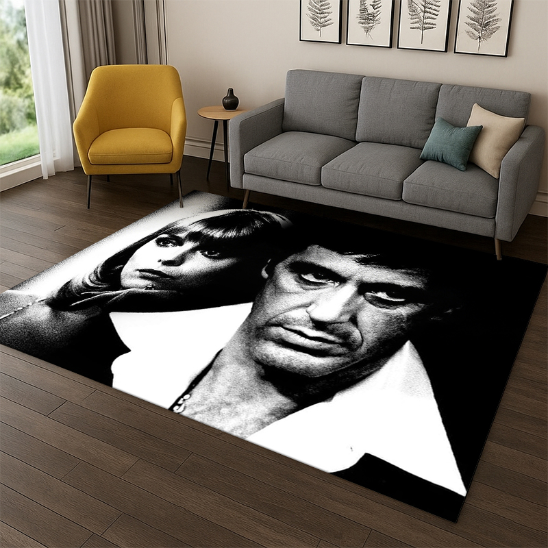 Kids Outdoor Movies - Tapete 3D Clássico do Filme Scarface