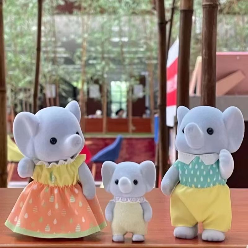Sylvanian famílias panda elefa - Kids Outdoor Mud Kitchen Accessories avaliação e preço