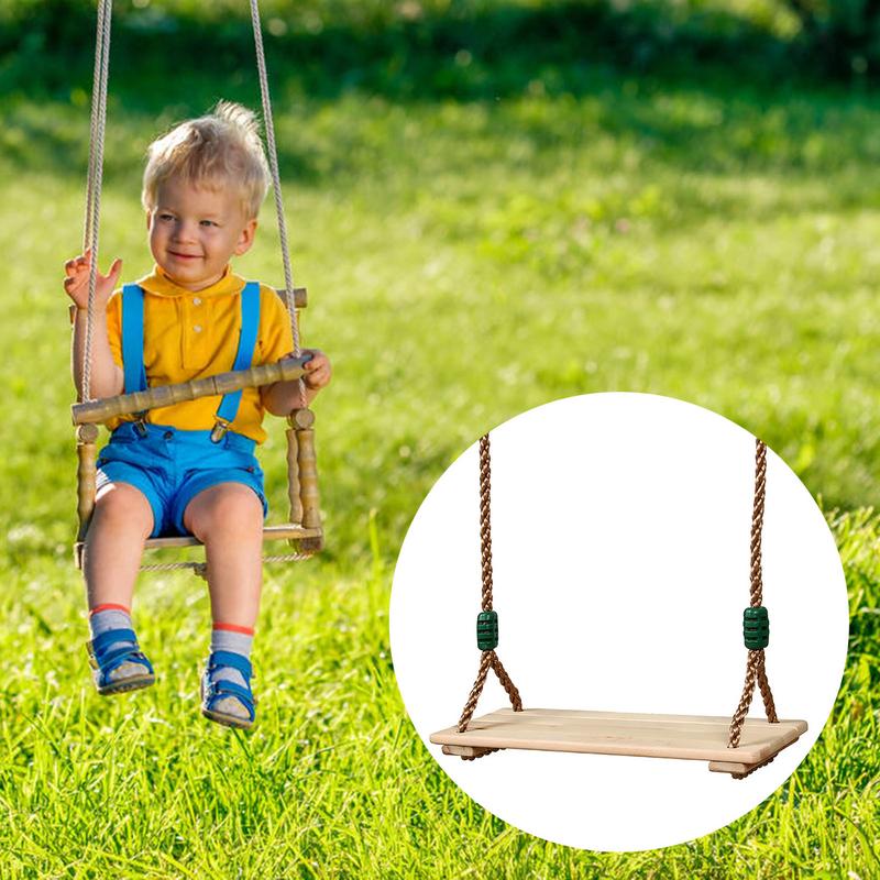 Balanço de madeira anticorrosã - Kids Outdoor Seating avaliação e preço