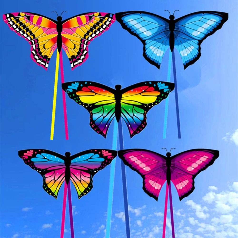 Fácil de voar colorido borbole - Kite Easy Fly Kids avaliação e preço