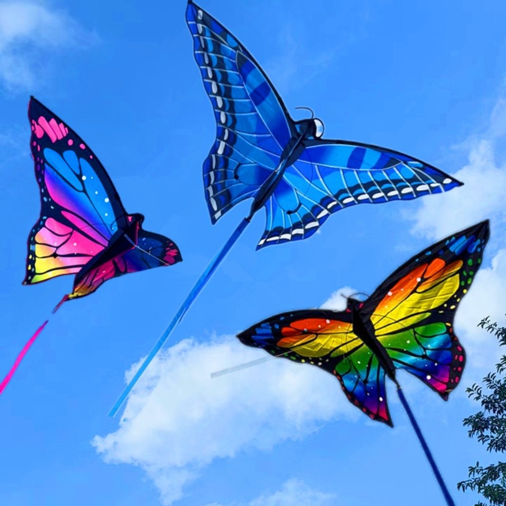 Fácil de voar colorido borbole - Kite Easy Fly Kids avaliação e preço