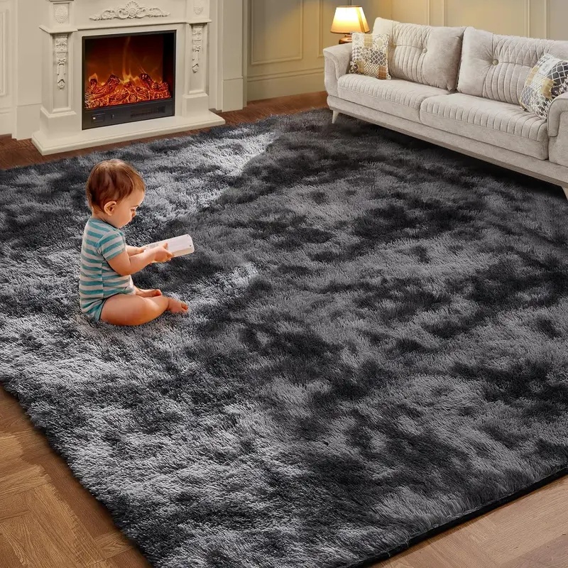 Tapete de Pelúcia Macio Tie-Dy - Kids Outdoor Flooring avaliação e preço