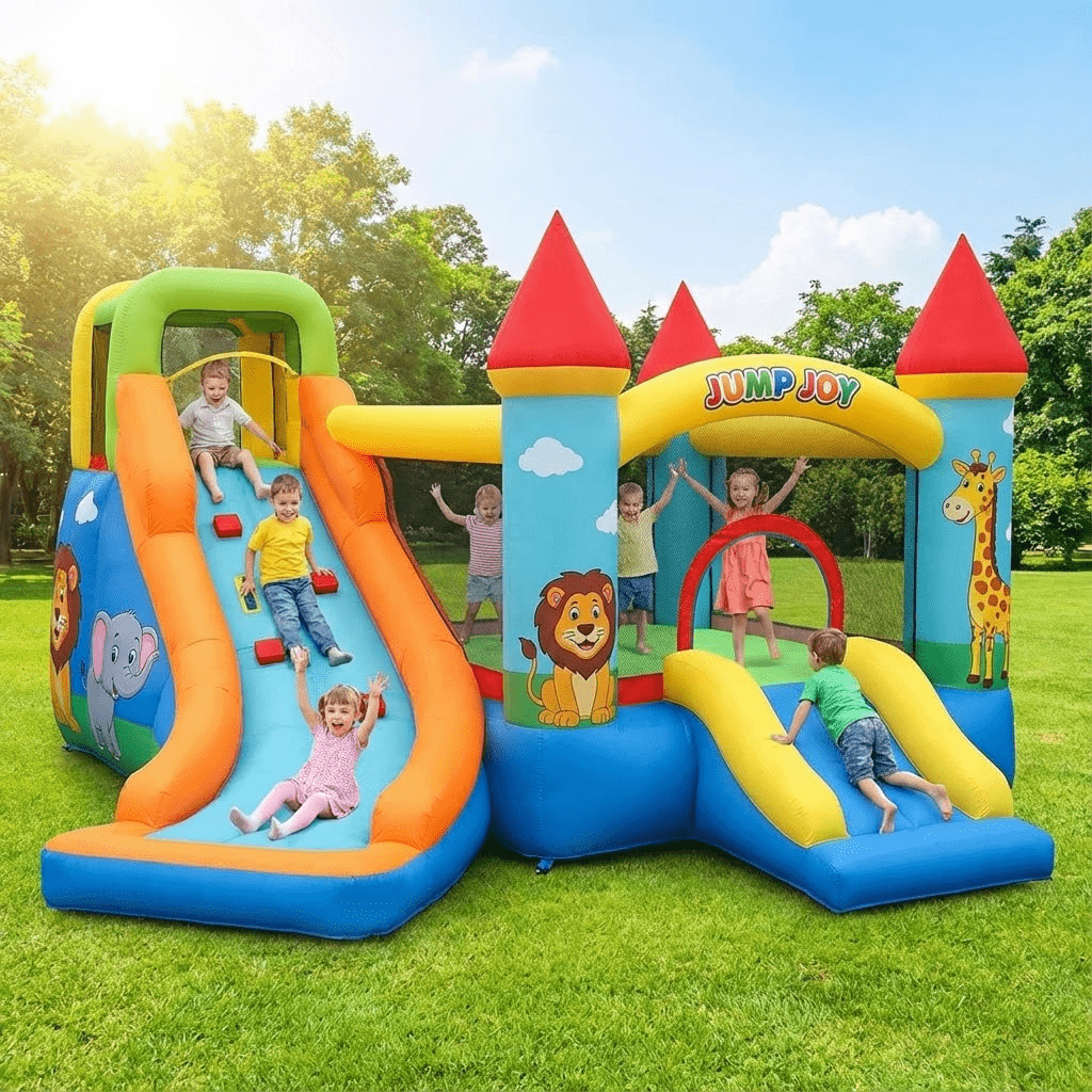 Castelo Inflável Comercial Per - Kids Outdoor House avaliação e preço