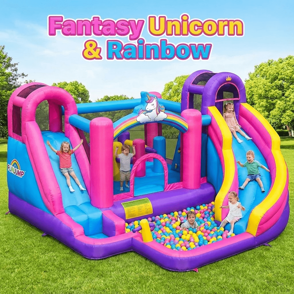 Castelo Inflável Comercial Per - Kids Outdoor House avaliação e preço