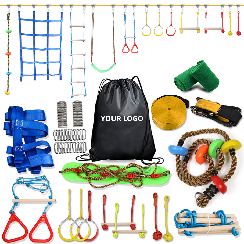Kit Portátil de Slackline para - Kids Outdoor Ninja Set avaliação e preço