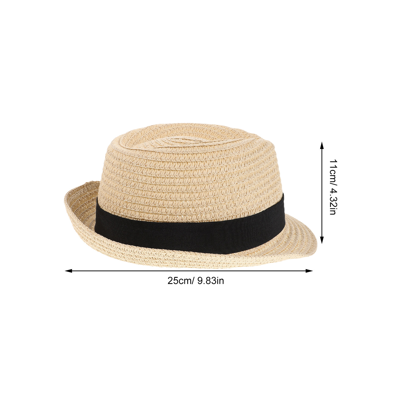 Chapéu de sol de palha para me - Kids Outdoor Hat avaliação e preço