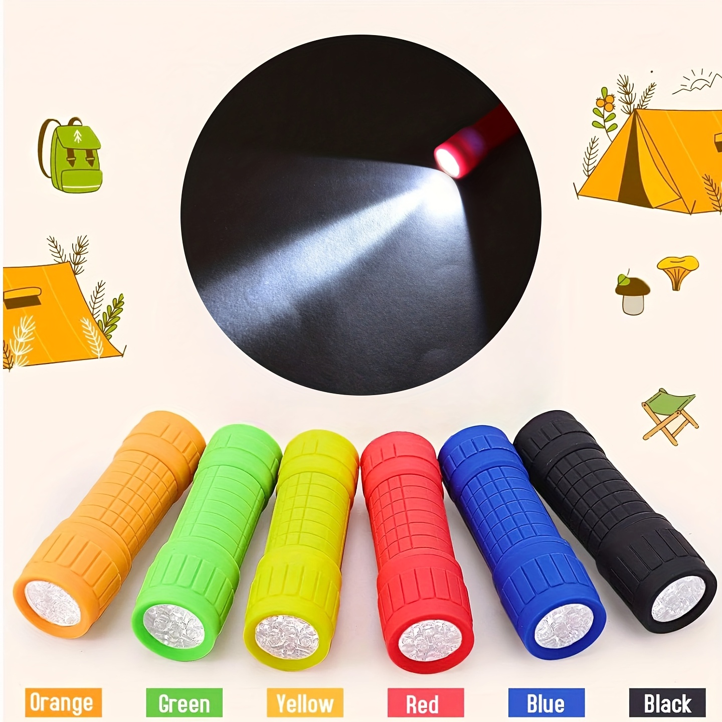 Mini lanterna portátil com nov - Kids Outdoor Lights avaliação e preço