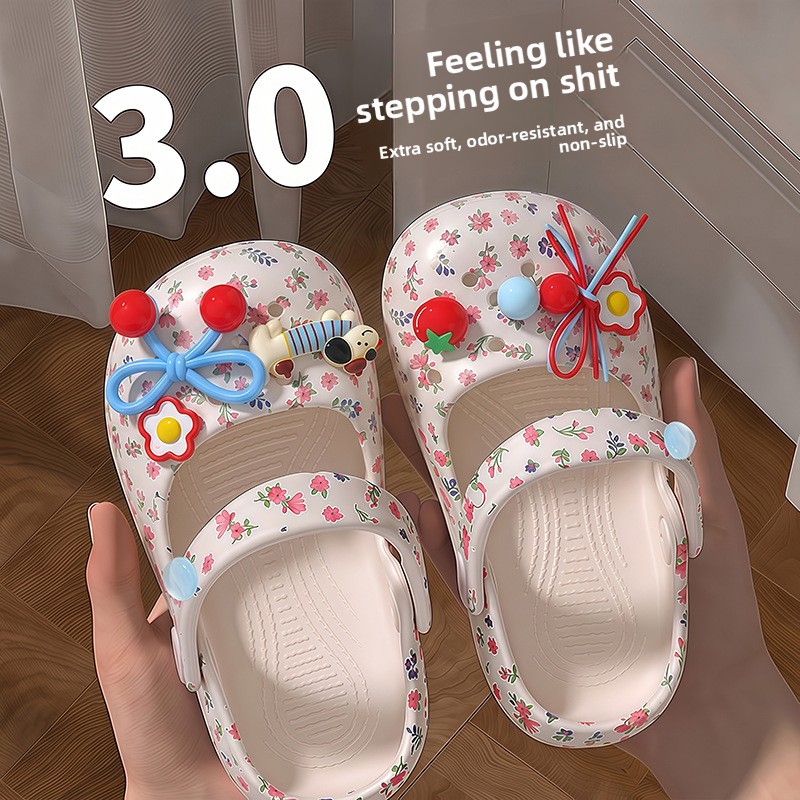 Chinelo Infantil Feminino 2026 - Kids Indoor Outdoor Slippers avaliação e preço
