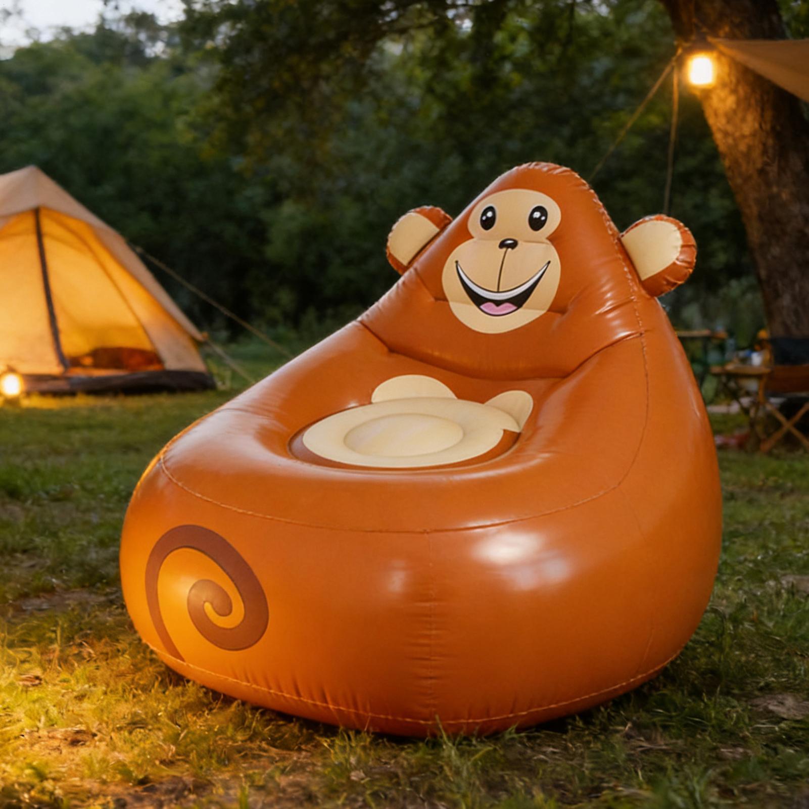 Cadeira inflável para crianças - Kids Outdoor Foldable Chair avaliação e preço