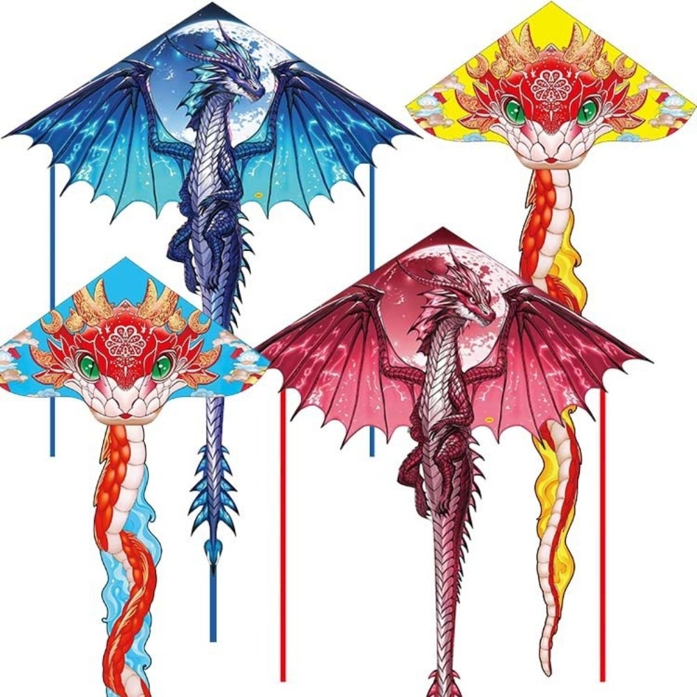 Pipa Dragão Azul Air Snake com - Kite Easy Fly Kids avaliação e preço