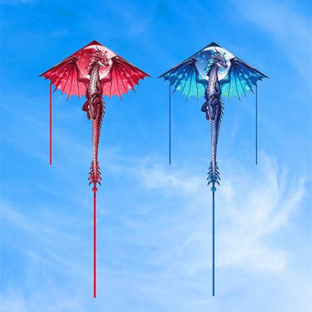 Pipa Dragão Azul Air Snake com - Kite Easy Fly Kids avaliação e preço