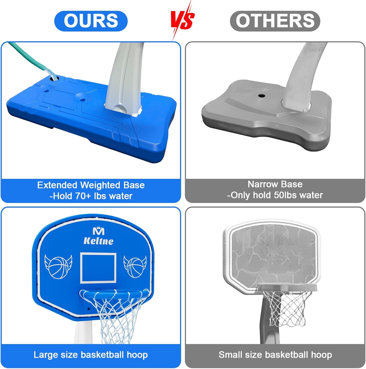 Aro de Basquete Grande para Pi - Outdoor Games For Kids avaliação e preço