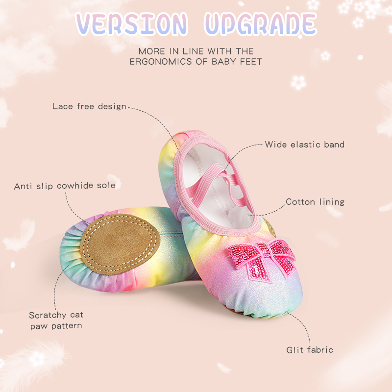 Meninas sapatos de balé pu sap - Kids Indoor Outdoor Slippers avaliação e preço