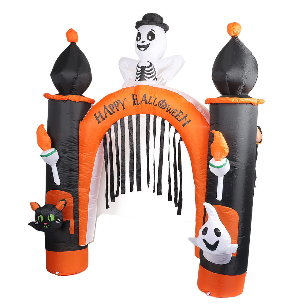 2.4m halloween infláveis fanta - Kids Outdoor Yard avaliação e preço