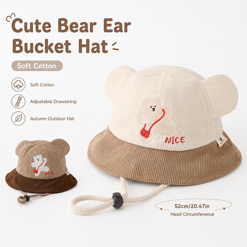Chapéu Infantil com Orelhas de - Kids Outdoor Hat avaliação e preço