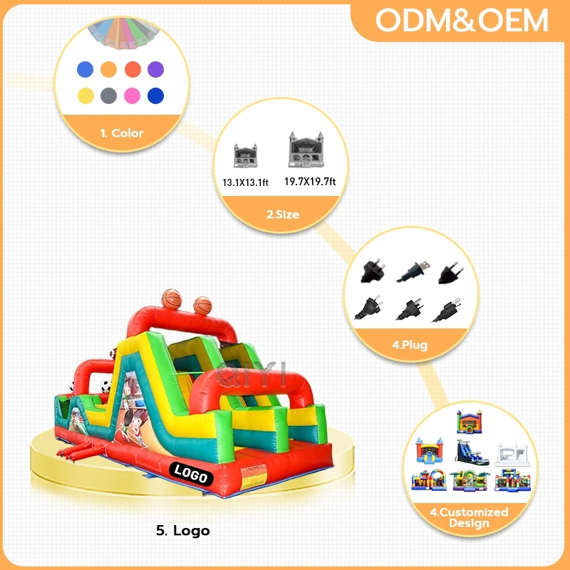 Grande Pista de Obstáculos Inf - Outdoor Games For Kids avaliação e preço