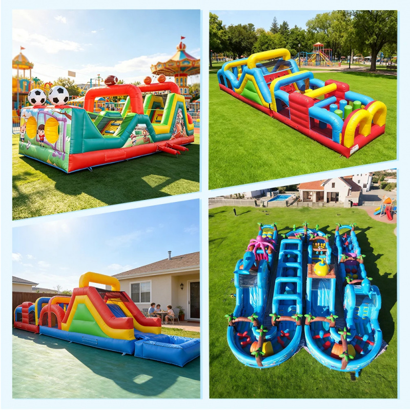 Grande Pista de Obstáculos Inf - Outdoor Games For Kids avaliação e preço