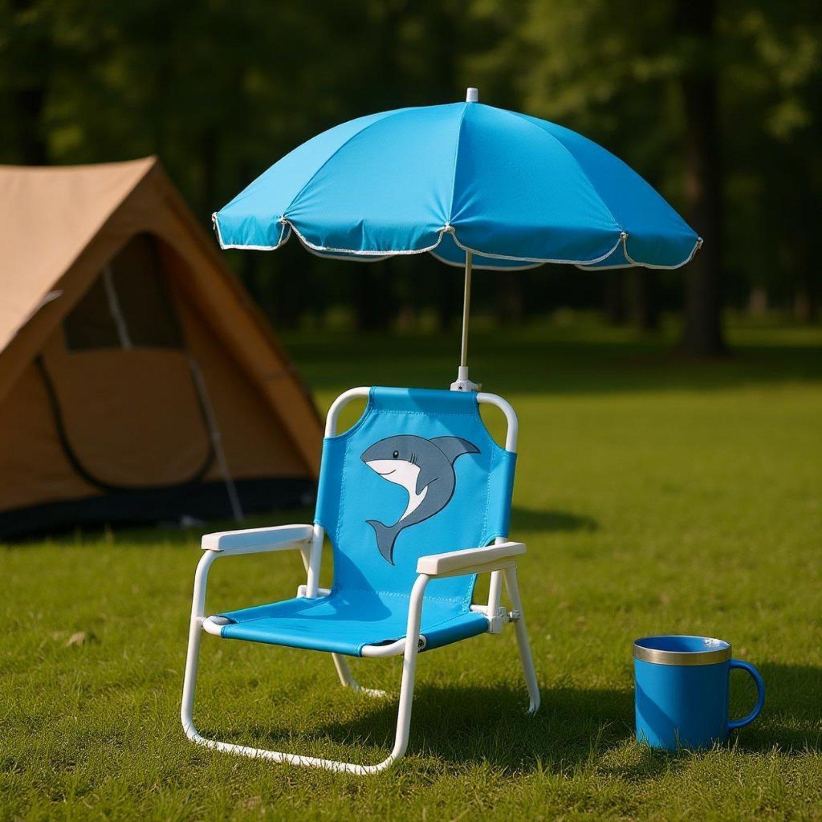 Cadeira de Praia para Crianças - Kids Outdoor Foldable Chair avaliação e preço