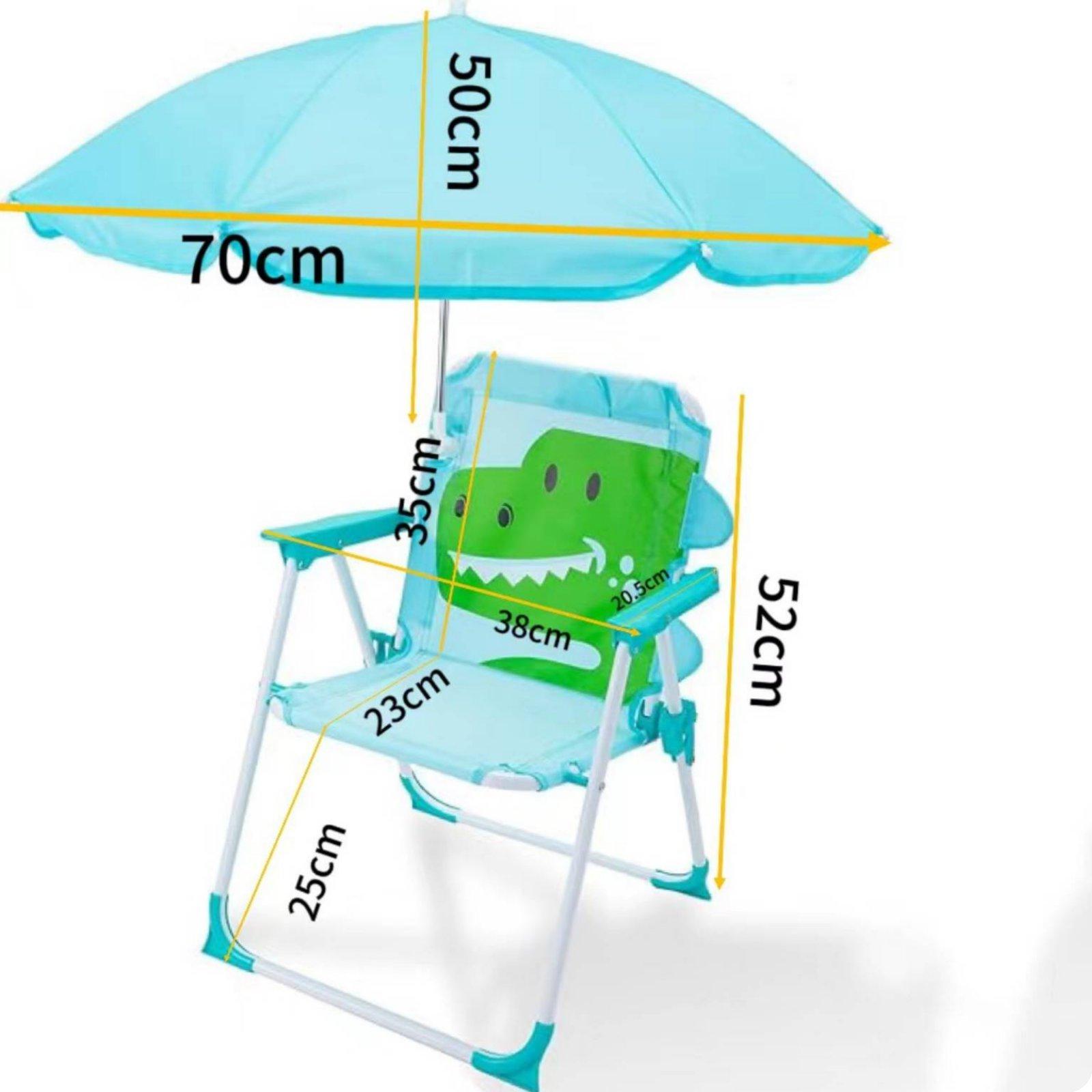 Cadeira de Praia para Crianças - Kids Outdoor Foldable Chair avaliação e preço