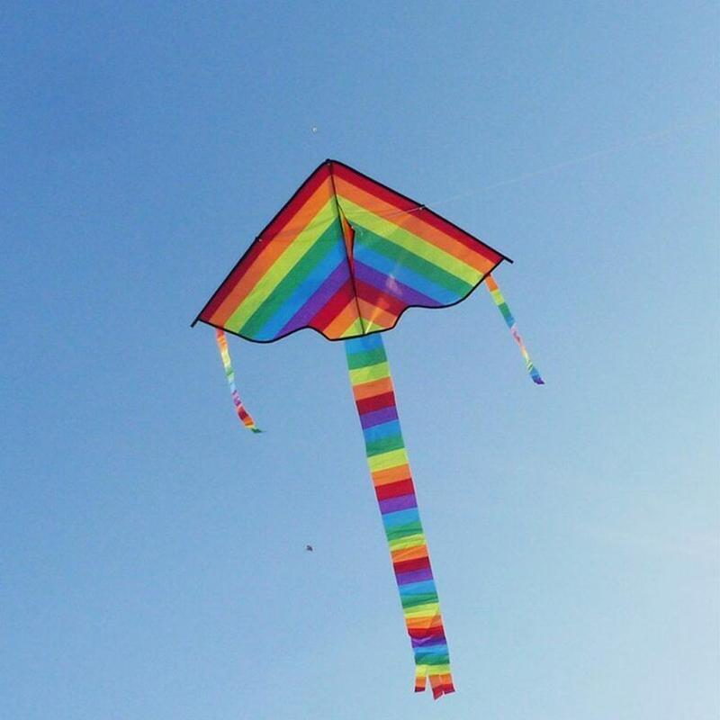 Fácil de Voar! Grande colorido - Kite Easy Fly Kids avaliação e preço