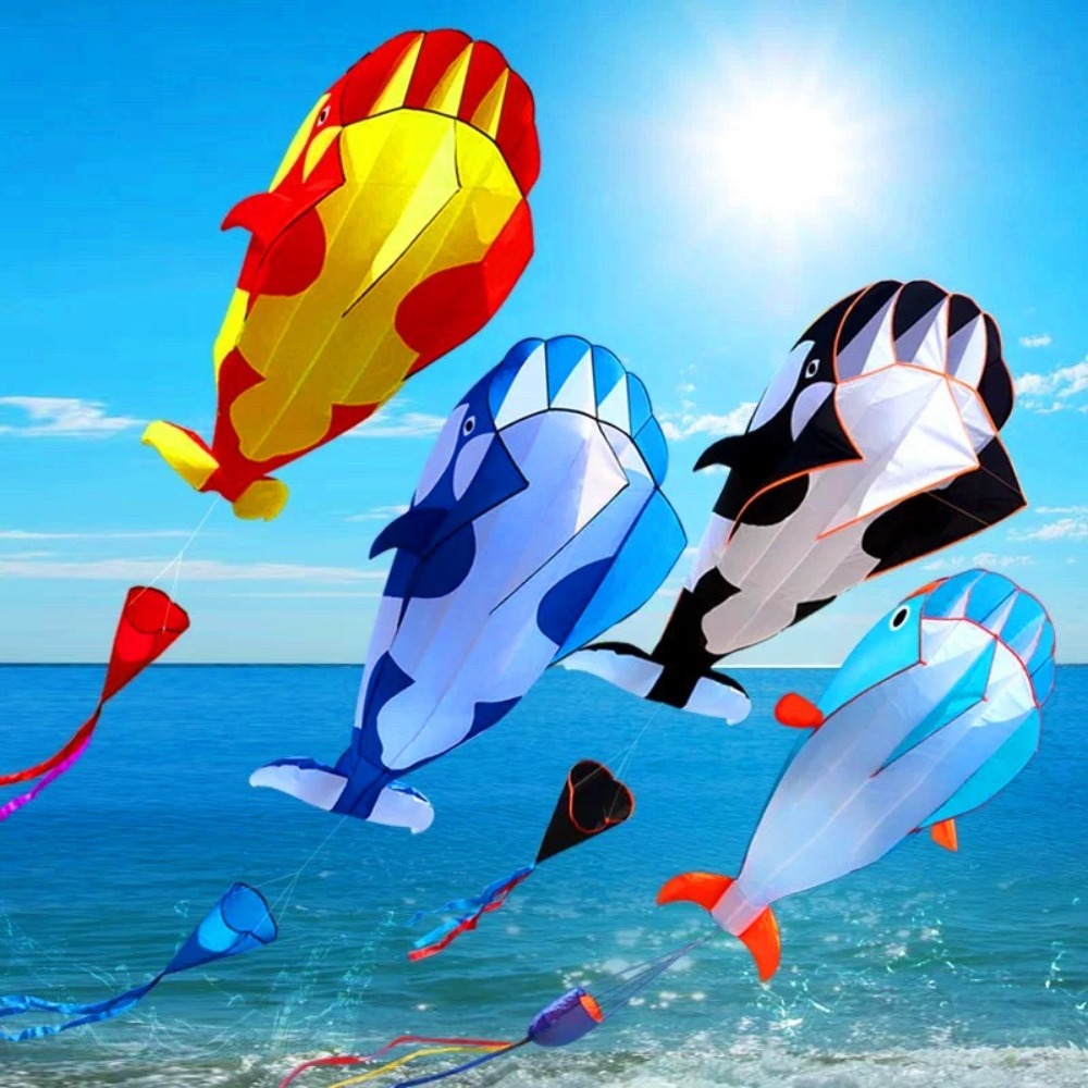 2.2m grande baleia/golfinho pi - Kite Easy Fly Kids avaliação e preço