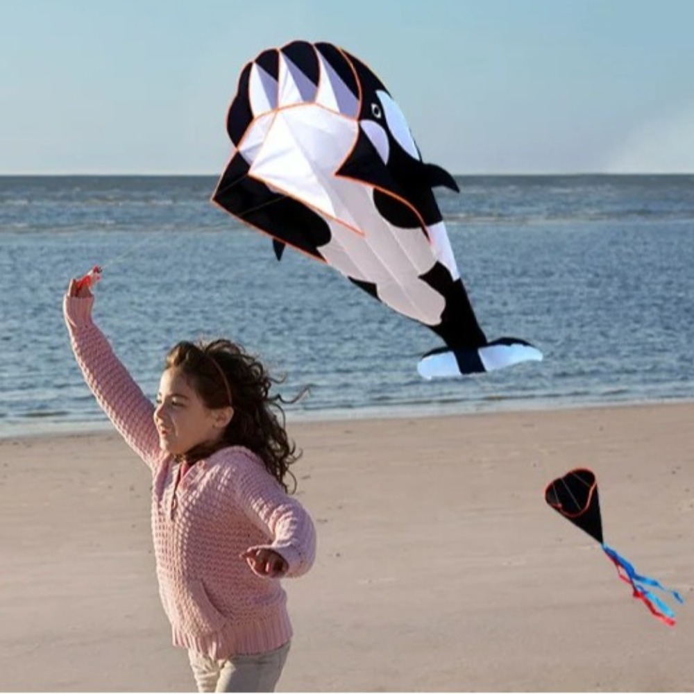 2.2m grande baleia/golfinho pi - Kite Easy Fly Kids avaliação e preço