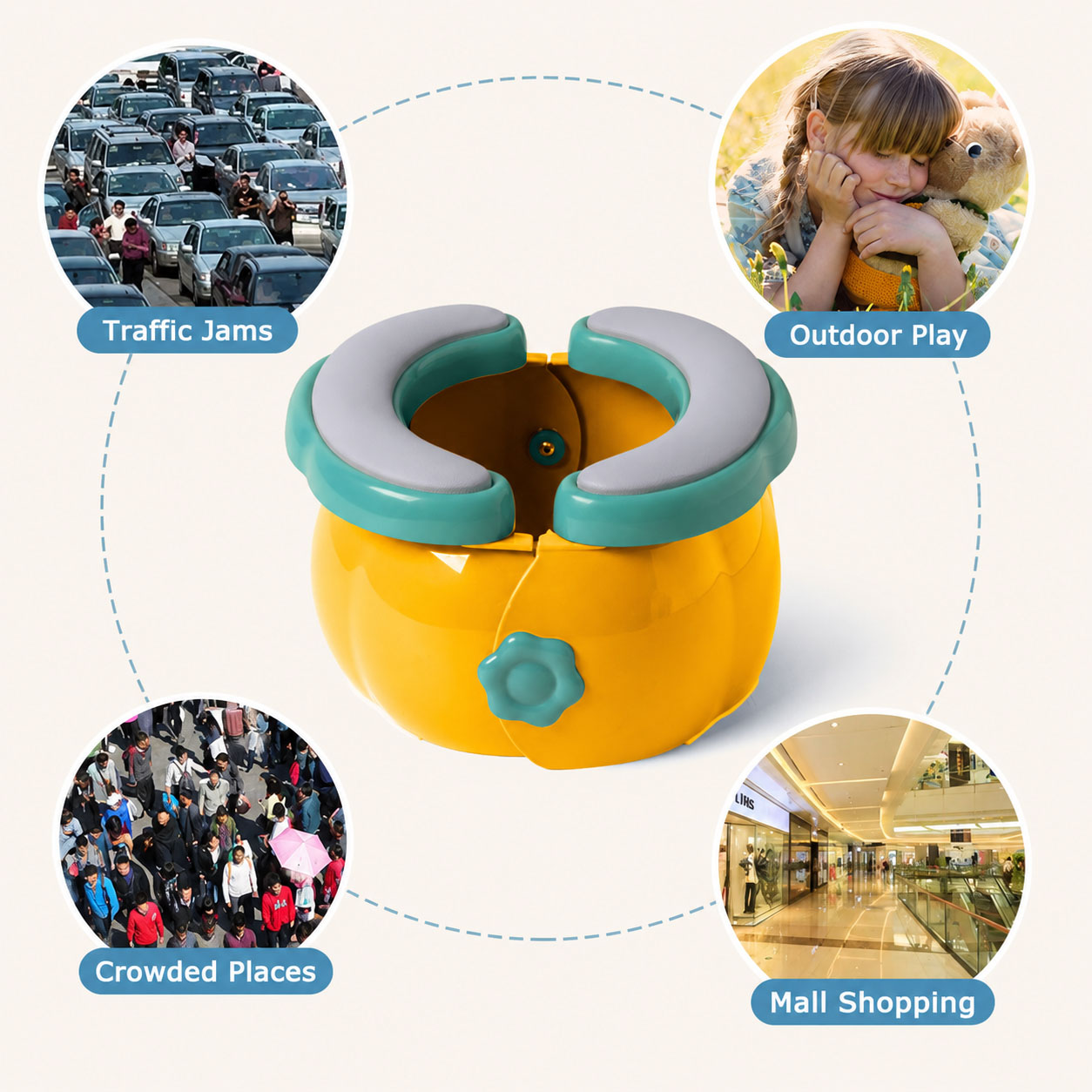 Assento Sanitário Portátil e D - Kids Outdoor Foldable Chair avaliação e preço
