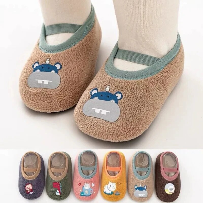 Bebê antiderrapante meias recé - Kids Indoor Outdoor Slippers avaliação e preço