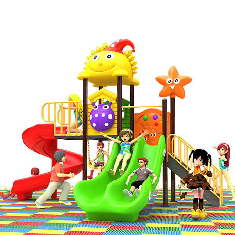 Grande equipamento de diversõe - Kids Outdoor Swing Set With Slide avaliação e preço