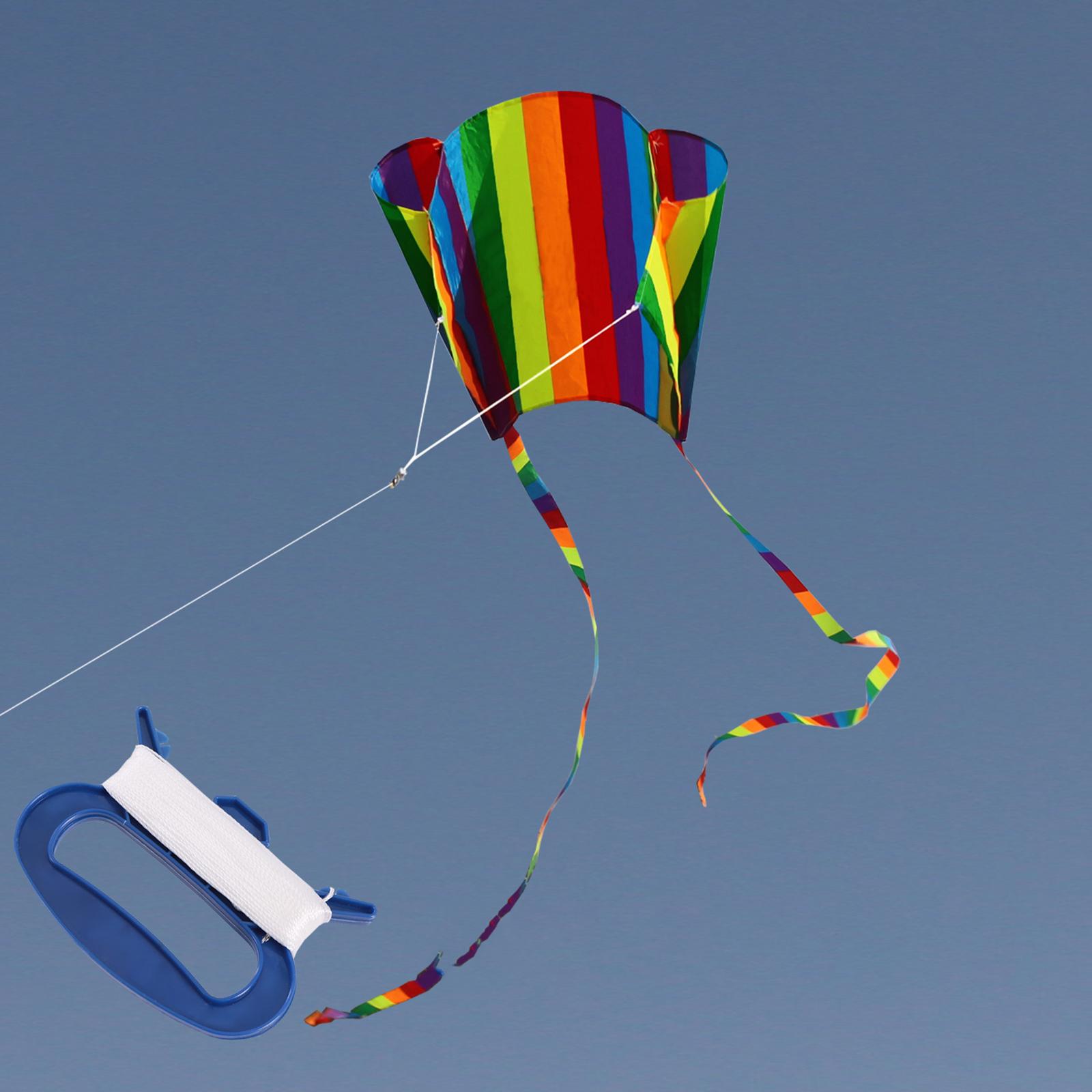 Pipa Grande Arco-Íris Diamante - Kite Easy Fly Kids avaliação e preço