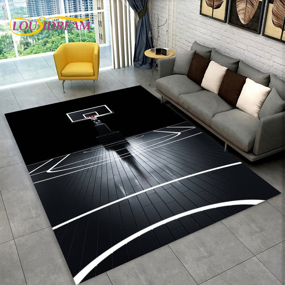 3D Basketball Cour Cartoon Are - Kids Outdoor Flooring avaliação e preço