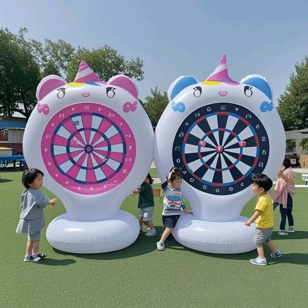 Unicórnio inflável jogando jog - Kids Outdoor House avaliação e preço